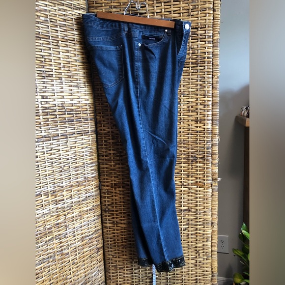 Nine West Mid Rise Skinny Jeans w / Custom Tailored Hem! - Picture 11 of 16